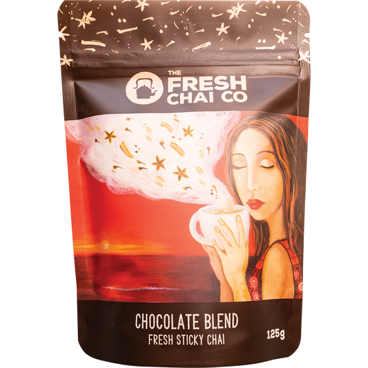 The Fresh Chai Co. Chocolate Blend Fresh Sticky Chai 125g
