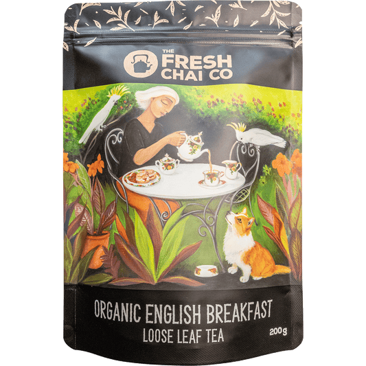The Fresh Chai Co. Organic English Breakfast Loose Leaf Tea
