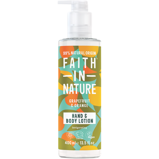 Faith In Nature Hand & Body Lotion Invigorating Grapefruit & Orange
