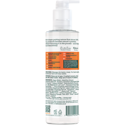 Faith In Nature Hand & Body Lotion Invigorating Grapefruit & Orange