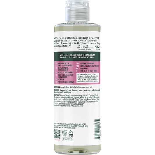 Faith In Nature Body Wash Balancing Wild Rose