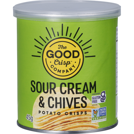 The Good Crisp Company Potato Crisps Sour Cream & Chives