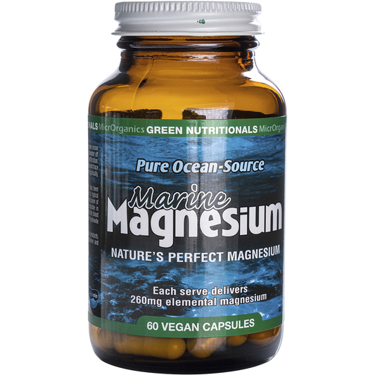 Green Nutritionals Marine Magnesium 260mg 12 x 60 Caps