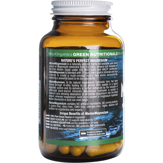Green Nutritionals Marine Magnesium 260mg 12 x 60 Caps