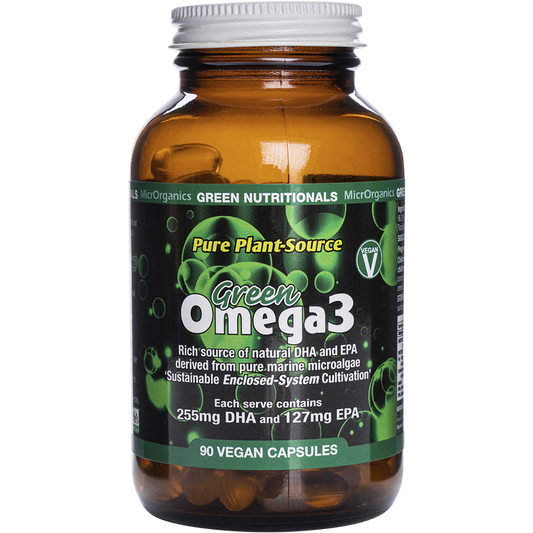 Green Nutritionals Green Omega3 255mg DHA + 127mgEPA