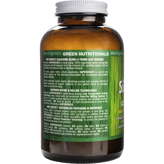 Green Nutritionals Organic Supergrass Powder