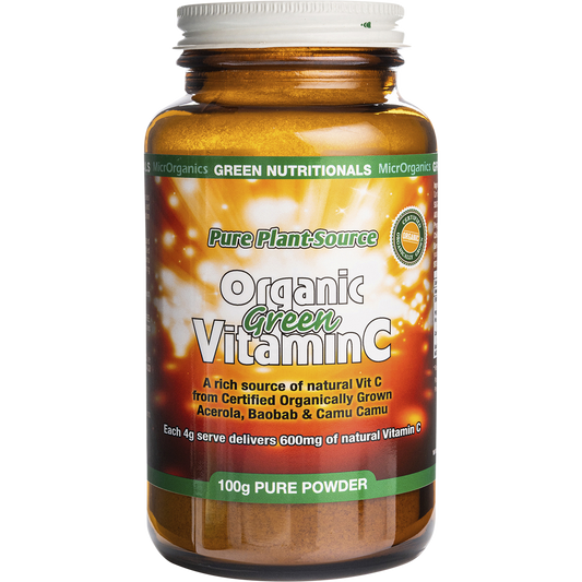 Green Nutritionals Organic Green Vitamin C Powder 600mg
