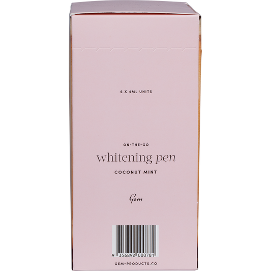 Gem Whitening Pen Coconut Mint