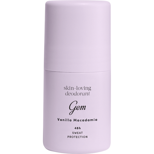 Gem Skin-Loving Roll On Deodorant Vanilla Macadamia