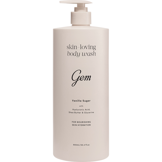 Gem Skin-Loving Body Wash Vanilla Sugar - Box of 3