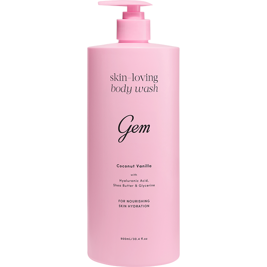 Gem Skin-Loving Body Wash Coconut Vanilla - Box of 3