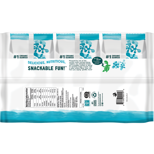 GIMME Roasted Seaweed Snacks Sea Salt
