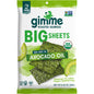 GIMME Roasted Seaweed Big Sheets Sea Salt & Avocado Oil 7 Sheets 1 x 26g