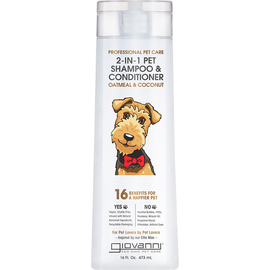 Giovanni 2-in-1 Pet Shampoo & Conditioner Professional Pet Care