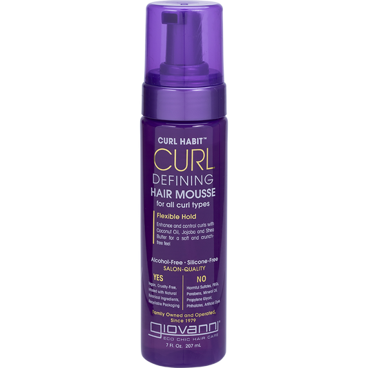 Giovanni Hair Mousse Curl Habit Curl Defining