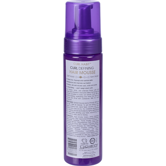 Giovanni Hair Mousse Curl Habit Curl Defining