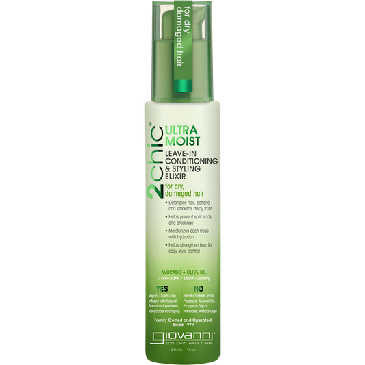 Giovanni Leave-in Conditioner 2chic Ultra Moist Dry, Damaged