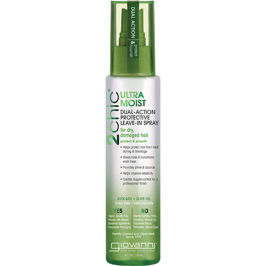 Giovanni Leave-in Spray 2chic Ultra Moist Dry, Damaged Hair
