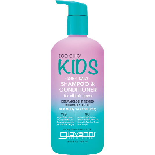 Giovanni Eco Chic Kids 2-in-1 Daily Shampoo & Conditioner