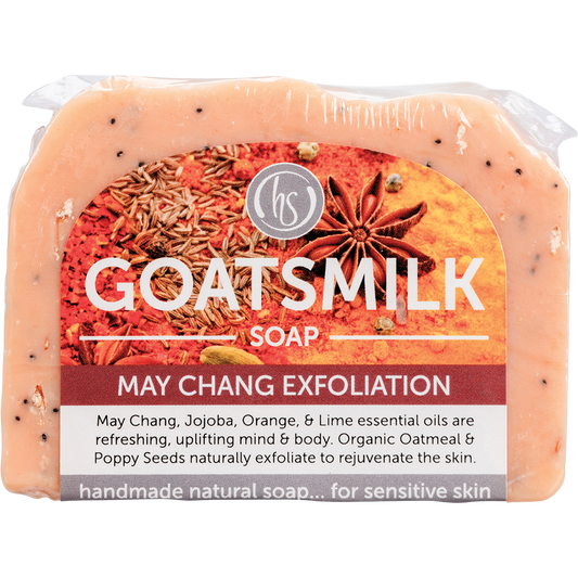 Harmony Soapworks Goat's Milk Soap May Chang Exfoliation