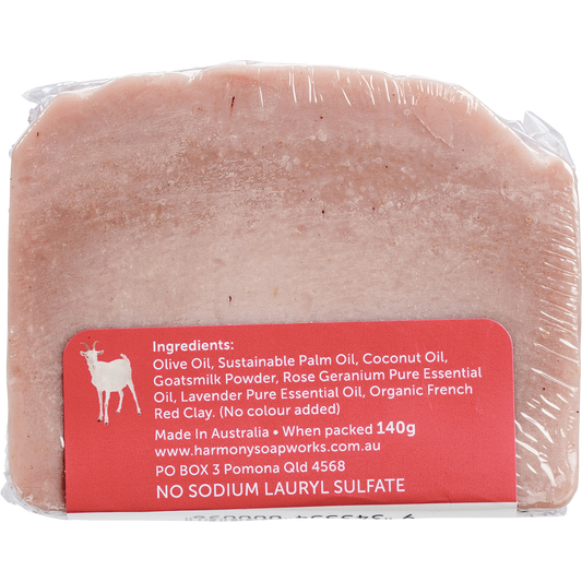 Harmony Soapworks Goat's Milk Soap Rose Geranium