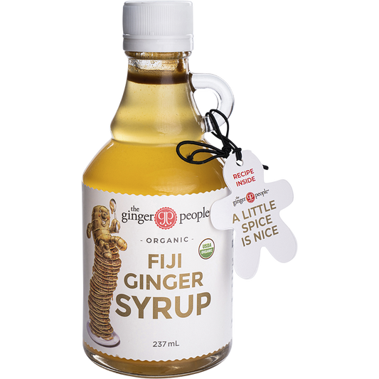 The Ginger People Fiji Ginger Syrup Organic - Box of 12