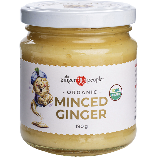 The Ginger People Minced Ginger Organic - Box of 12