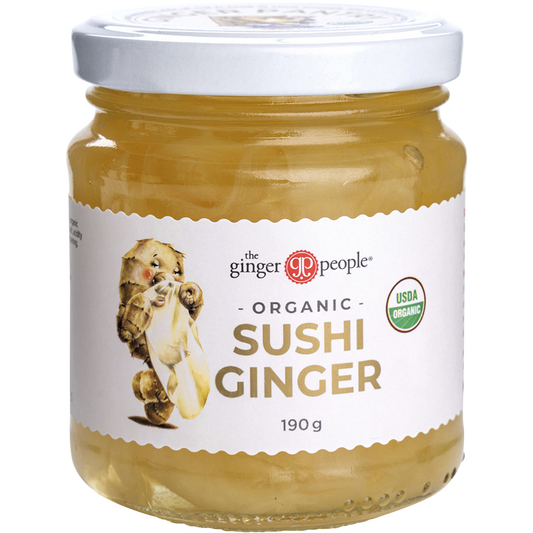 The Ginger People Sushi Ginger Organic - Box of 12