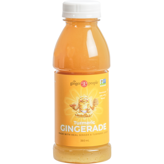 The Ginger People Turmeric Gingerade with Real Ginger & Turmeric Juice