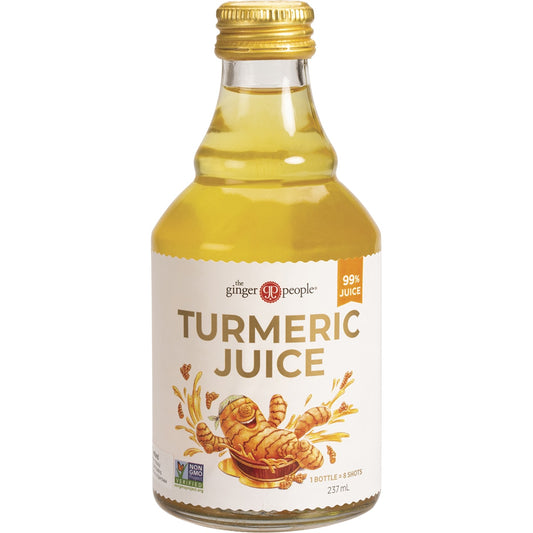 THE GINGER PEOPLE Turmeric Juice 99% x 6