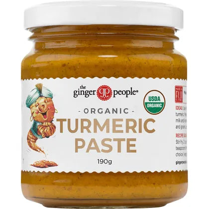 THE GINGER PEOPLE Turmeric Paste Organic 6 x 190g