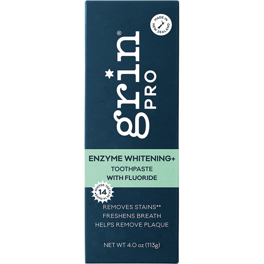 Grin Pro Toothpaste Enzyme Whitening with Fluoride