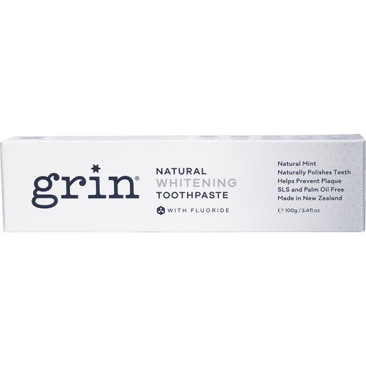 Grin Toothpaste Whitening with Fluoride