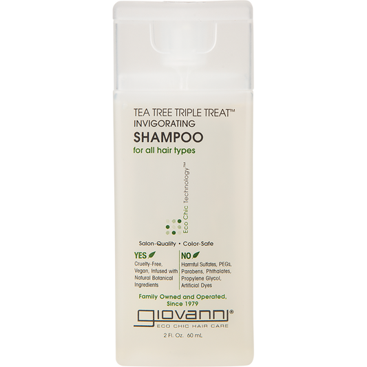 Giovanni Shampoo Mini Tea Tree Triple Treat All Hair
