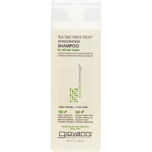 Giovanni Shampoo Tea Tree Triple Treat All Hair