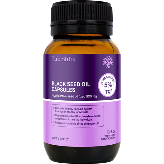 Hab Shifa TQ+ Ultra Strength Black Seed Oil Vegecapsules 24 x 60 Caps