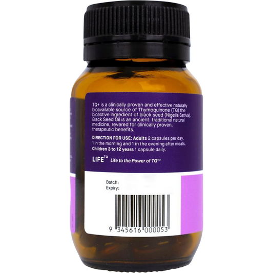 Hab Shifa TQ+ Ultra Strength Black Seed Oil Vegecapsules 24 x 60 Caps