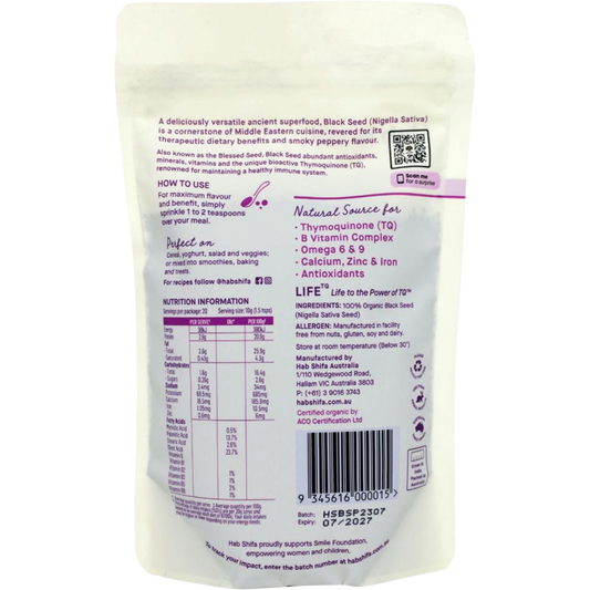 Hab Shifa Organic Black Seed