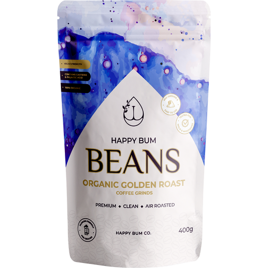 Happy Bum Ground Coffee Beans Golden Roast