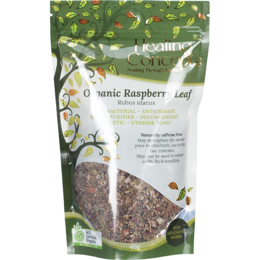 Healing Concepts Organic Raspberry Leaf