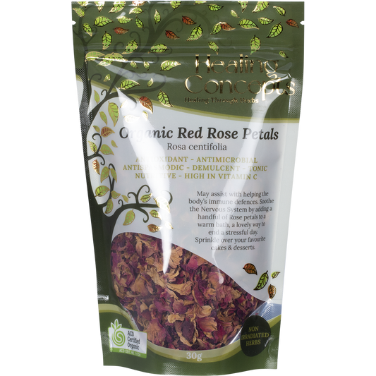 Healing Concepts Organic Red Rose Petals