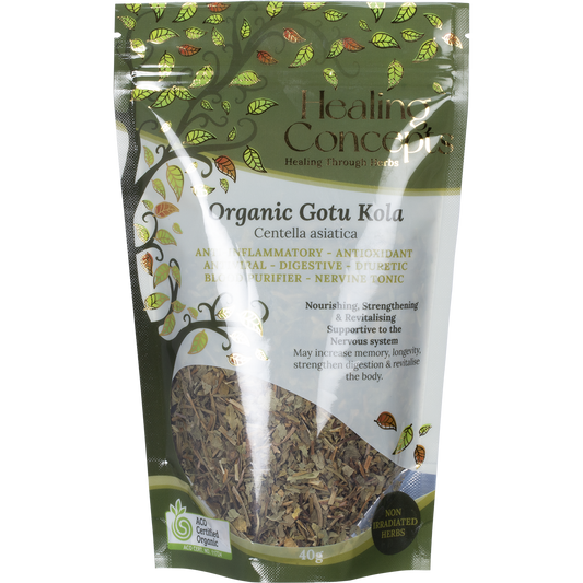 Healing Concepts Organic Gotu Kola