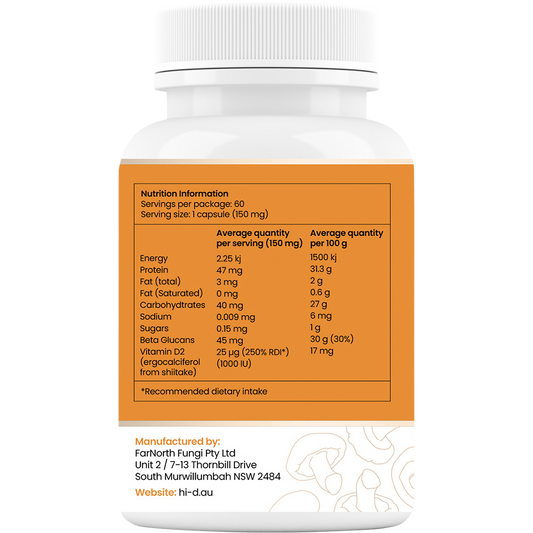 Hi-D Natural Vitamin D 1000 IU