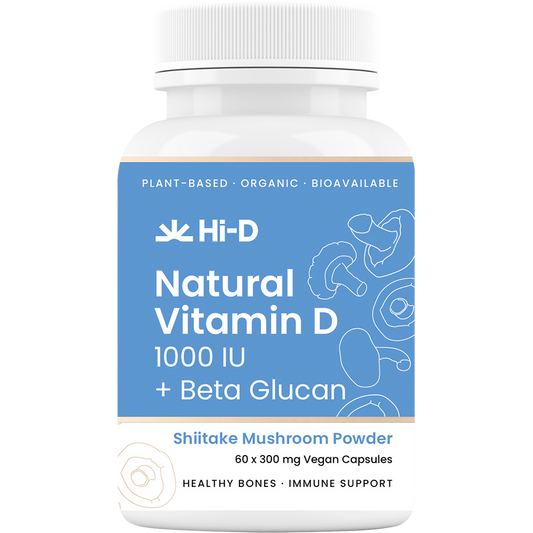 Hi-D Natural Vitamin D 1000 IU + Beta Glucan