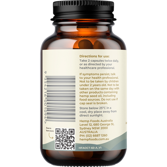 Hemp Foods Australia Pain Relief with Hemp Gold Seed Oil