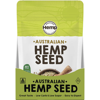 HEMP FOODS AUSTRALIA Australian Hemp Seeds Hulled 8 x 200g
