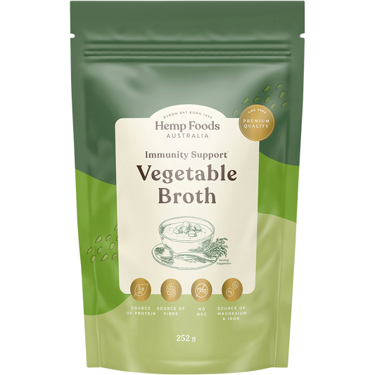 Hemp Foods Australia Vegetable Broth Immunity Support