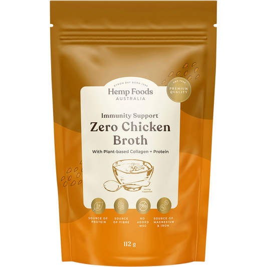 Hemp Foods Australia Zero Chicken Broth Immunity Support