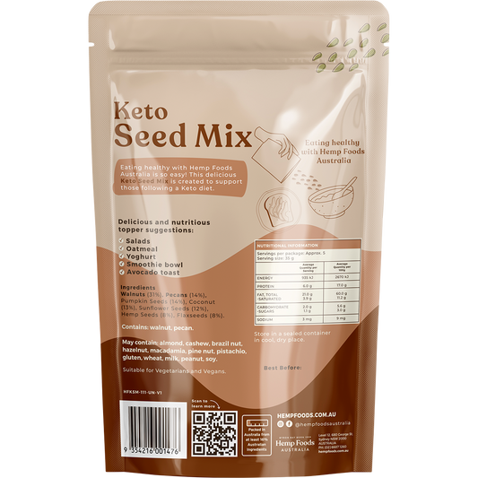Hemp Foods Australia Keto Seed Mix - Box of 5