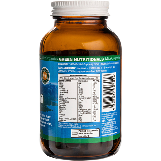 Green Nutritionals Hawaiian Pacifica Spirulina Powder